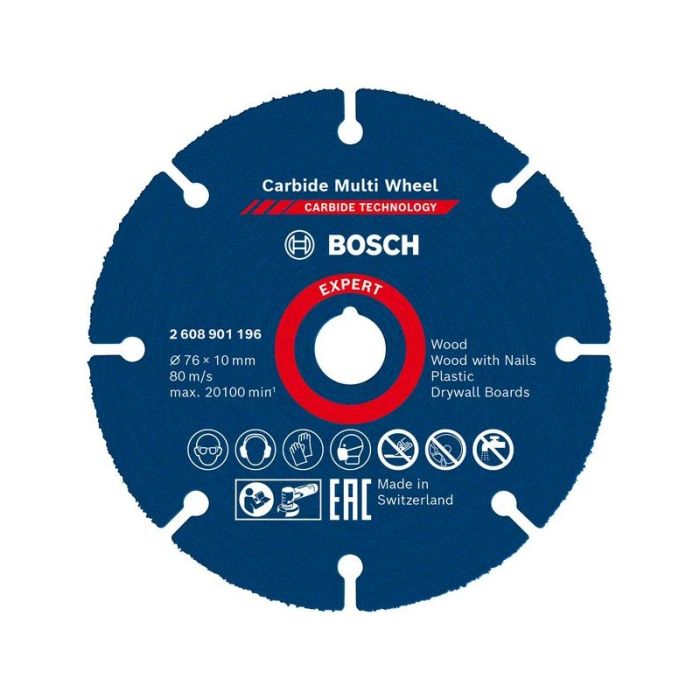 BOSCH - Disc Carbide MultiWheel 76x10mm Expert [2608901196]