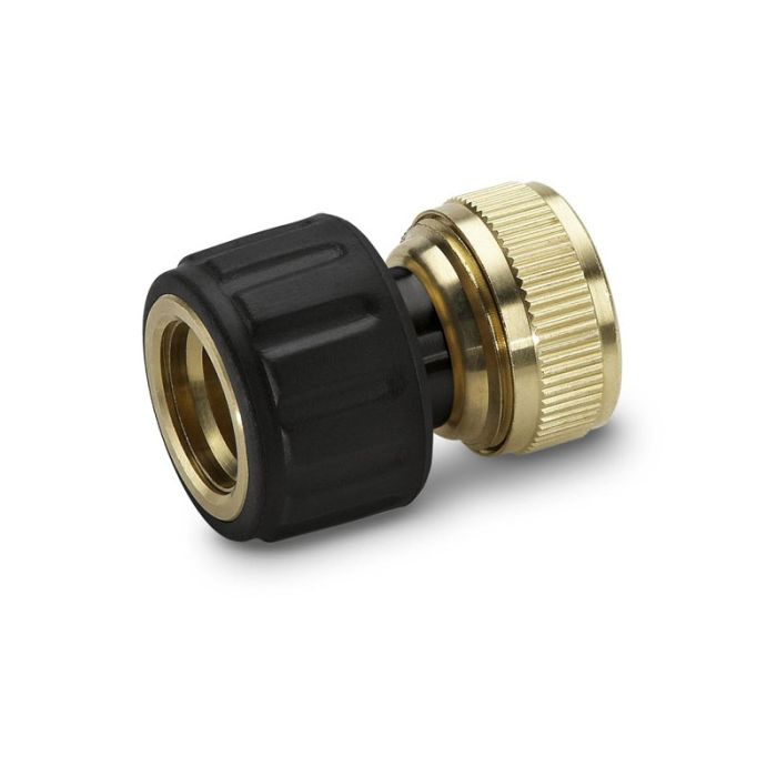 KARCHER - Racord/conector/cupla rapida, din alama, AQUASTOP, 1/2" si 5/8"