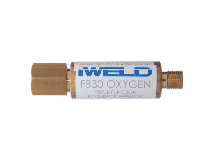 Iweld - Opritor de flacara pentru reductor FB30 (1030) G3/8" oxigen [51034FB3RO]