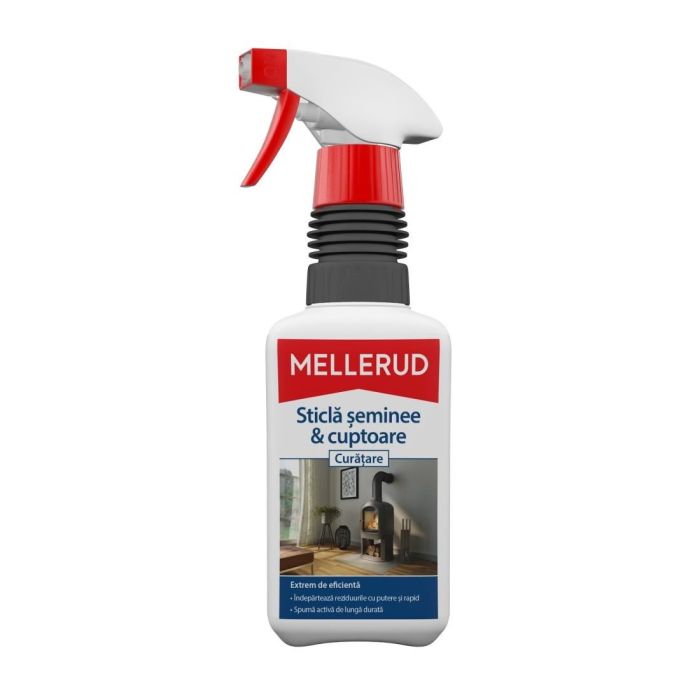 Mellerud - Solutie pentru curatat seminee, geamuri, aragaz 0,5L [760016]