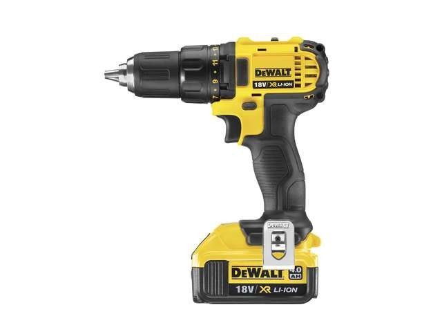 DeWALT - Masina de gaurit si insurubat 60Nm, cu 2 acumulatori Li-Ion XR 18V, 4.0Ah, incarcator, valiza [DCD780M2-QW]