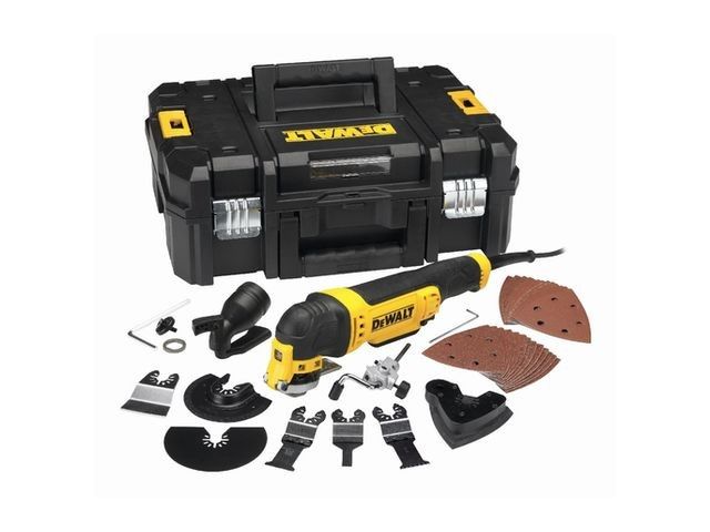 DeWALT - DWE315KT Multifunctional oscilant 300W set 37 accesorii valiza [DWE315KT-QS]