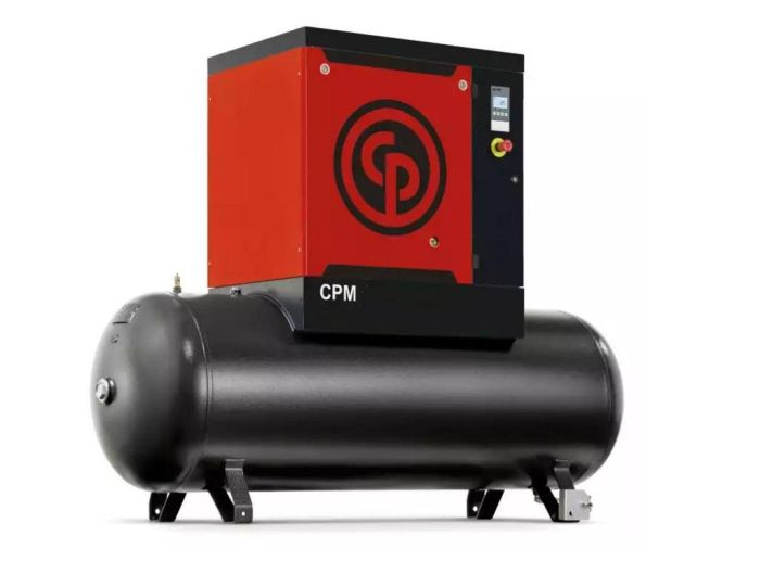 Chicago Pneumatic - Compresor cu surub CPM 10D,  10 bar,996l/min,  400V/Hz, rezervor aer 500L, 7.5kW [4152022995]