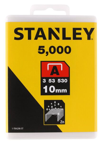 STANLEY - Capse aplicatii uzuale 10mm, 5000buc [1-TRA206-5T]