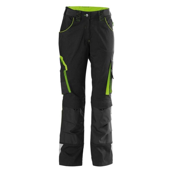 fortis - Pantaloni dama 24, negru/verde, marime 36 [4063726000217]