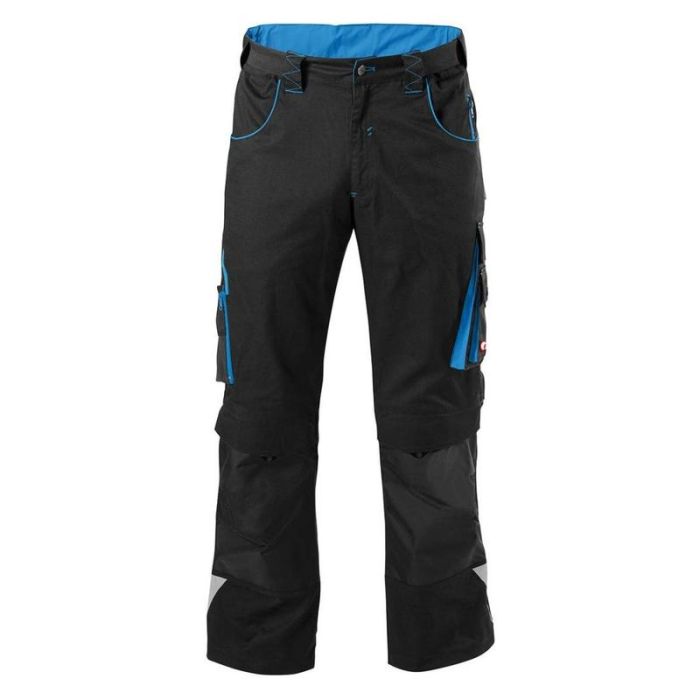 fortis - Pantaloni H 24, negru/turcoaz, marime 28 [4063726000699]