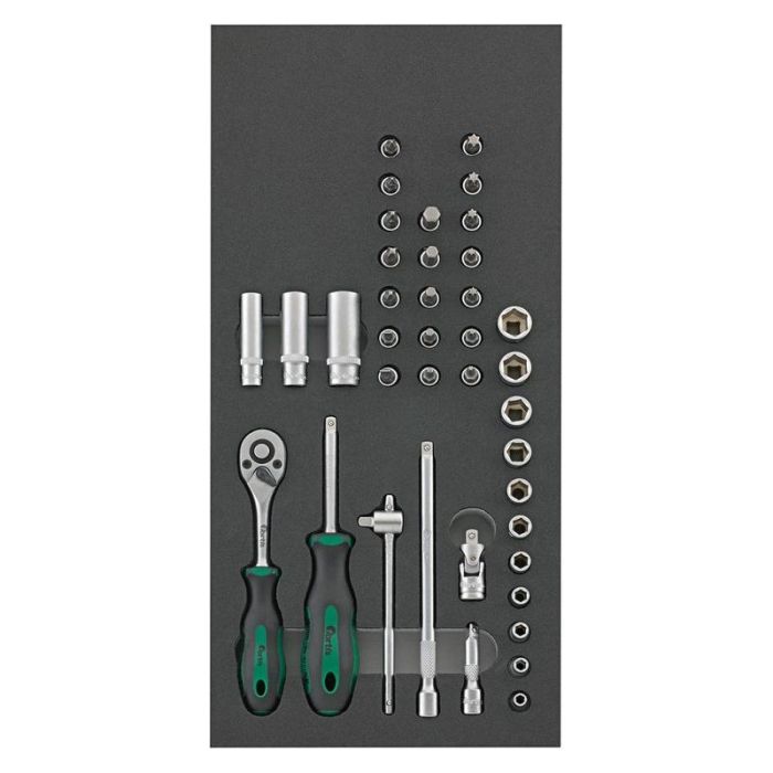 fortis - Modul scule 1/3 cheie tubulara 1/4" [4063726002341]