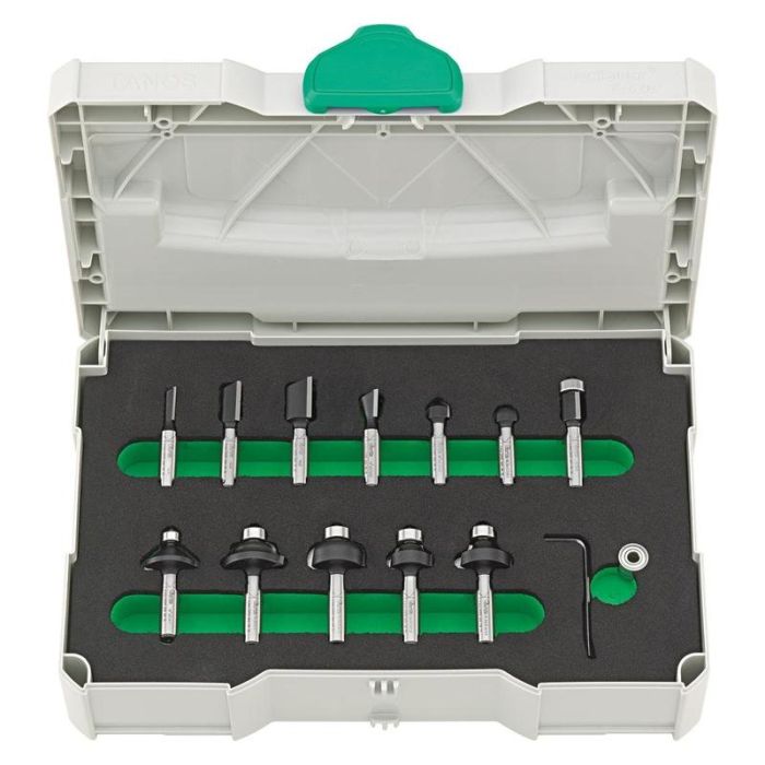 fortis - Set de freze HW profesionale, 12 piese [4063726002853]