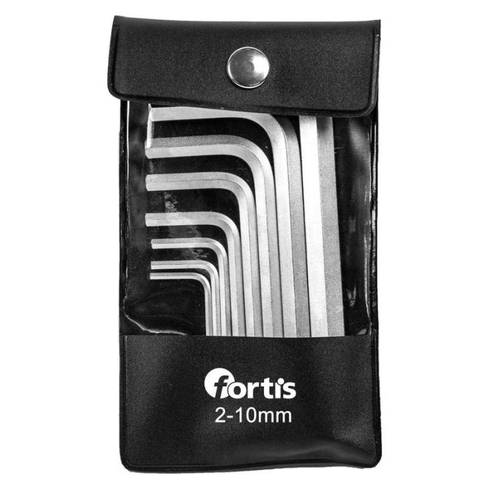 fortis - Set surubelnite imbus, geanta, 8 piese 2-10mm [4063726004574]