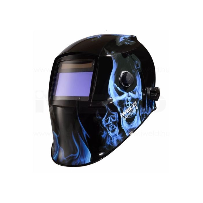 iWELD - Masca automata pentru sudura FANTOM 4 Blue-Skull [8FNTM4BLUEINF]