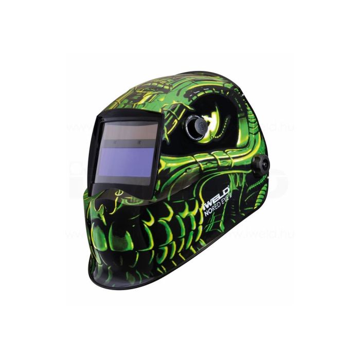 iWELD - Masca de sudura NORED EYE 2 Green-Skull [8NRDE2GRNSKL]