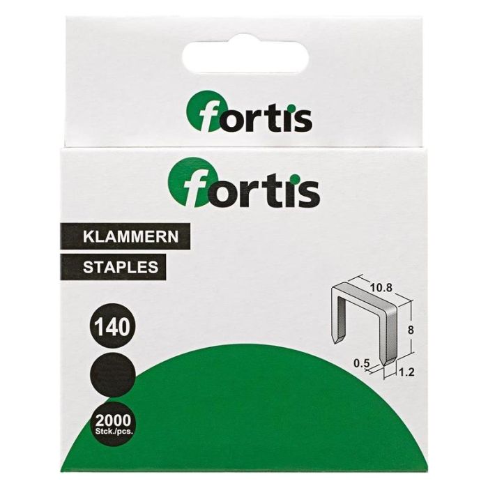 fortis - Capse 12mm, 2000 bucati [4317784703420]