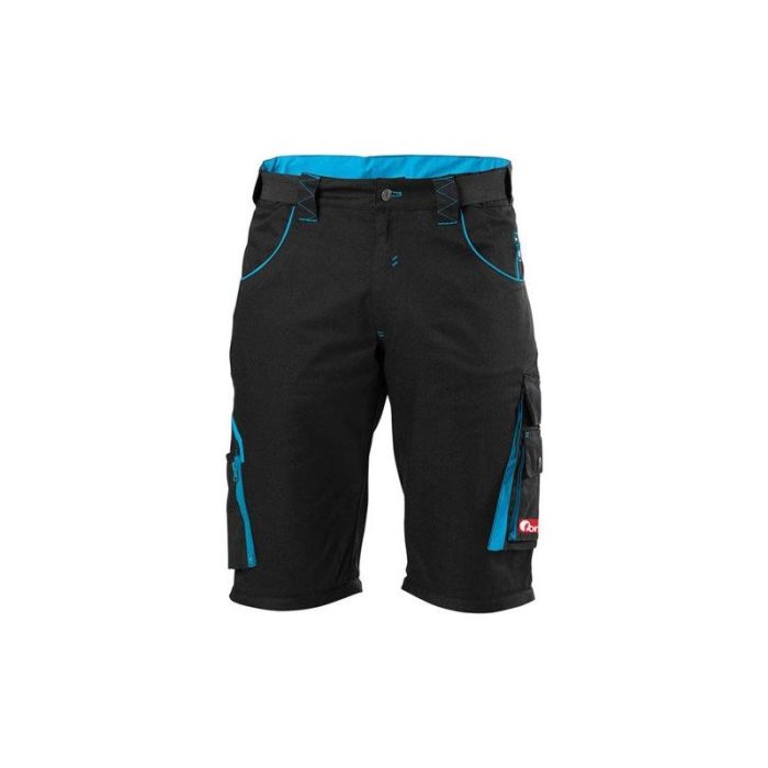 fortis - Pantaloni scurti barbati, negru/turcoaz, marime 56 [4317784704113]