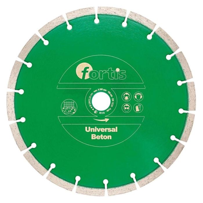 fortis - Disc diamantat Universal Beton 115x10x22.23mm [4317784704519]