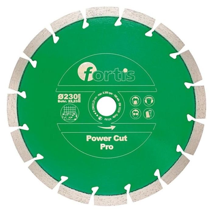 fortis - Disc diamantat Power Cut Pro 115x10x22.23mm [4317784704564]