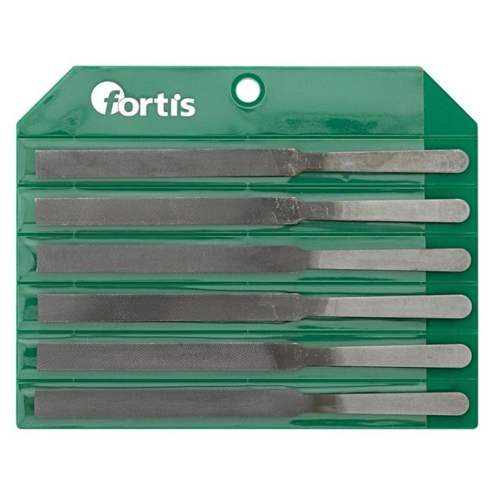 fortis - Set de pile de contact 150mm cu taiere transversala 6 piese in husa plastic [4317784707886]