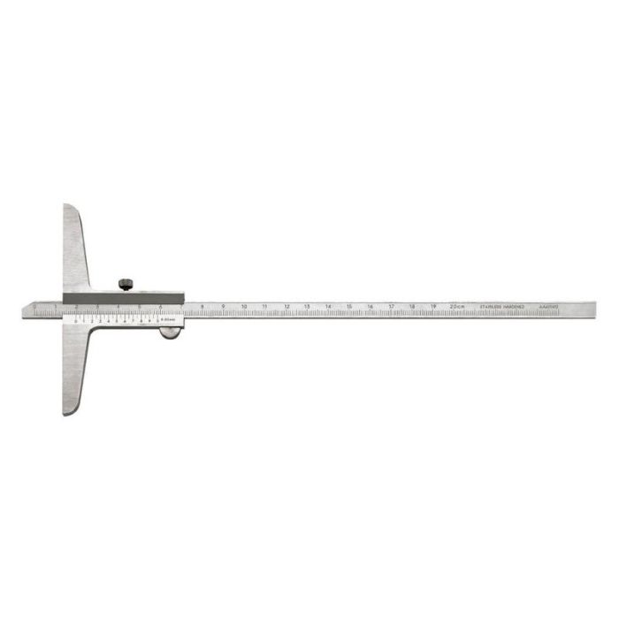 fortis - Subler de adancime 500mm, vernier 1/50 [4317784717403]