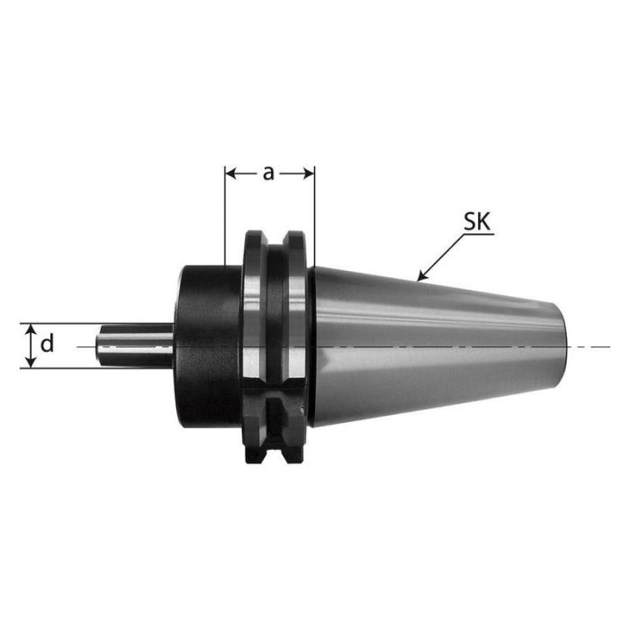 FORTIS - Suport mandrina pentru gaurire DIN69871A SK40-B16