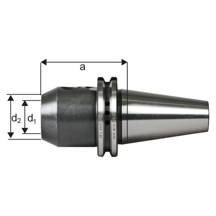 fortis - Portscula sistem Weldon DIN69871, AD/B, SK50, 32mm, A160 [4317784723473]