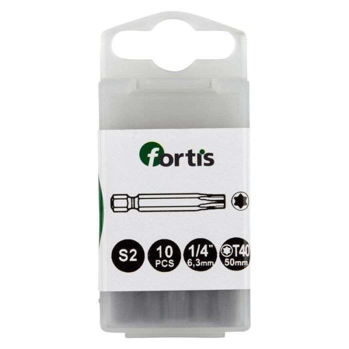 fortis - Set biti DIN3126 E6.3, T40x50mm, 10 bucati [4317784728928]