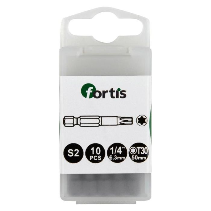 fortis - Set biti DIN3126 E6.3, T30x50mm, 10 bucati [4317784728935]