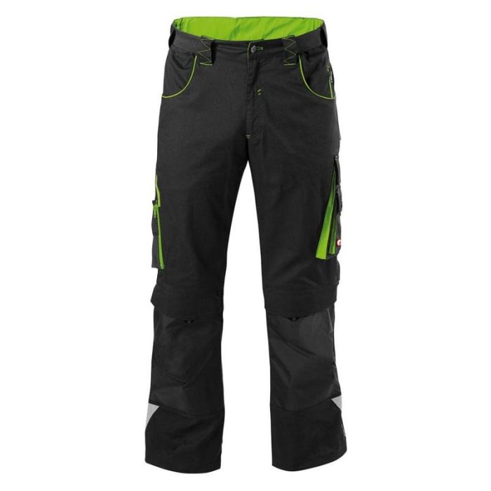 FORTIS - Pantaloni H 24, negru/verde, marime 52