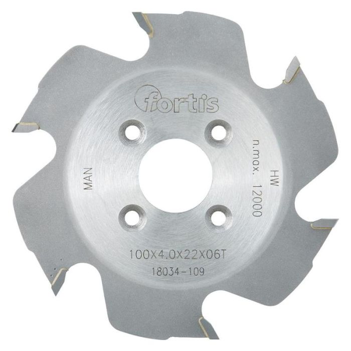 FORTIS - Disc taiere HW 100x4.0x22, Z6W