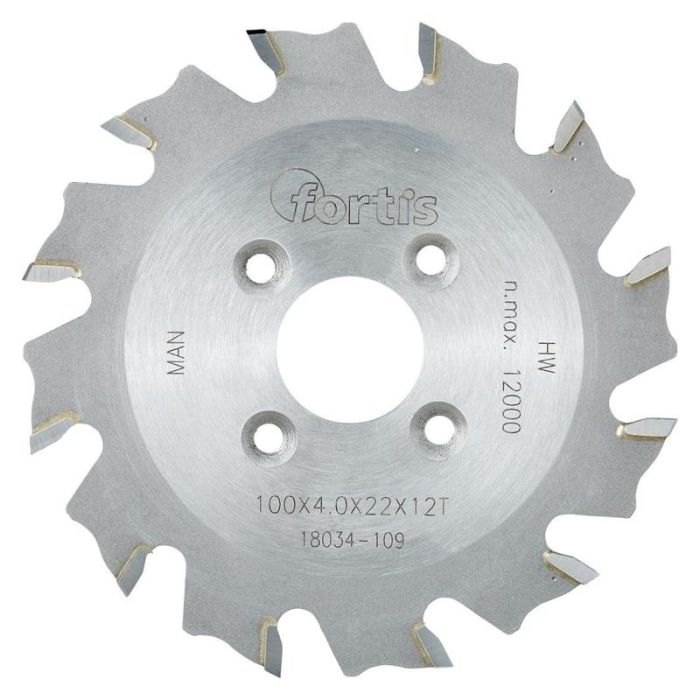 fortis - Disc taiere HW 100x4.0x22, Z12W [4317784733649]