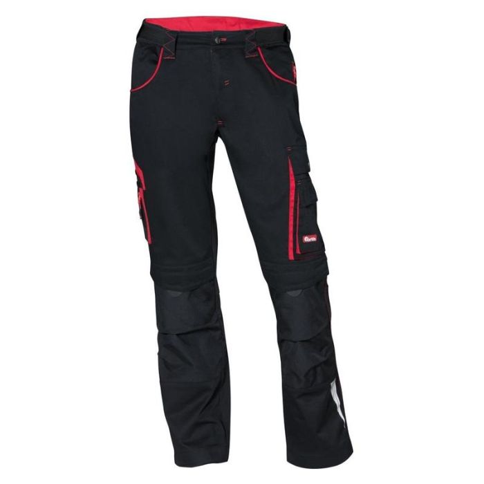 fortis - Pantaloni H 24, negru/rosu, marime 46 [4317784746489]