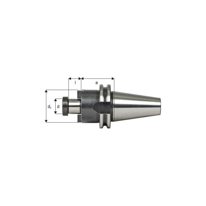 fortis - Portscula DIN69871, forma AD, SK50, A100 27mm [4317784756723]