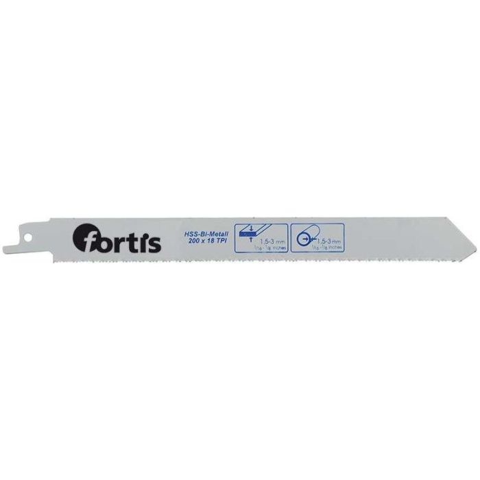 fortis - Panza fierastrau sabie pentru metal 200/180x1.4, 2 bucati [4317784772693]