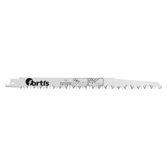 fortis - Panza fierastrau sabie pentru lemn 230/210x6.5, 2 bucati [4317784772730]