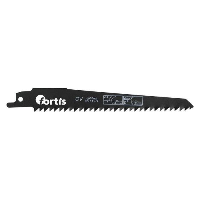 fortis - Panza fierastrau sabie pentru lemn 150/130x4.2, 2 bucati [4317784772785]