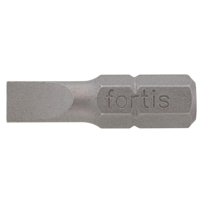 fortis - Bit 1/4" DIN3126, C6.3, SL 6.5x1.2x25mm, 10 bucati [4317784775571]