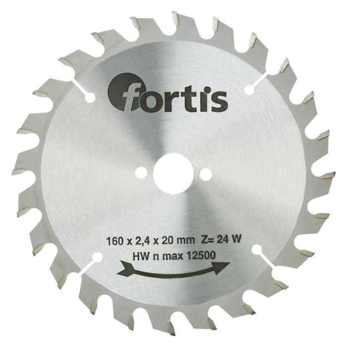 fortis - Panza fierastrau circular 160x2.4x20mm Z20W [4317784784658]