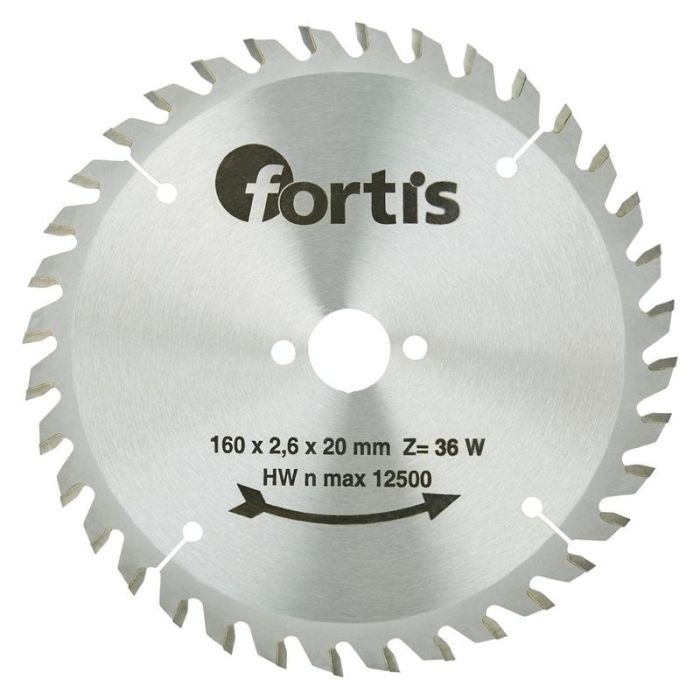 fortis - Panza fierastrau circular 160x2.8x20mm Z36W [4317784784733]