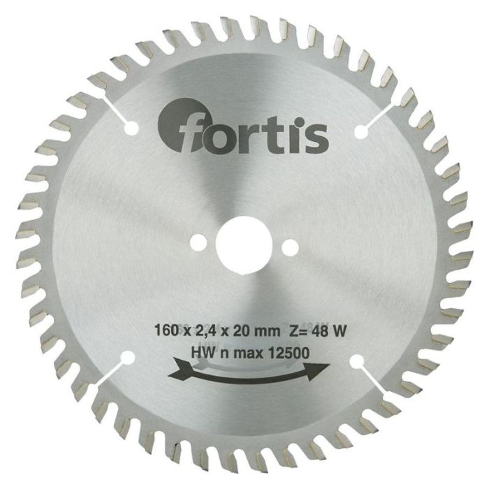 fortis - Panza fierastrau circular 160x2.8x20mm Z48W [4317784784740]