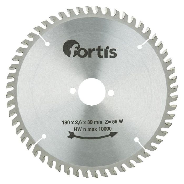 fortis - Panza fierastrau circular 190x2.8x30mm Z56W [4317784784764]