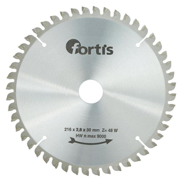 fortis - Panza fierastrau circular 216x3.0x30mm Z48 [4317784784795]