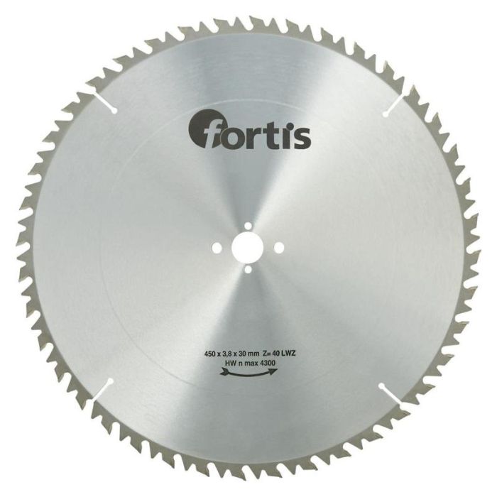 fortis - Panza fierastrau circular 450x3.8x30mm Z40LWZ [4317784784962]