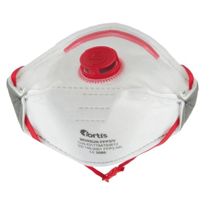 fortis - Masca de protectie Monsun FFP3V, 12 bucati [4317784793612]