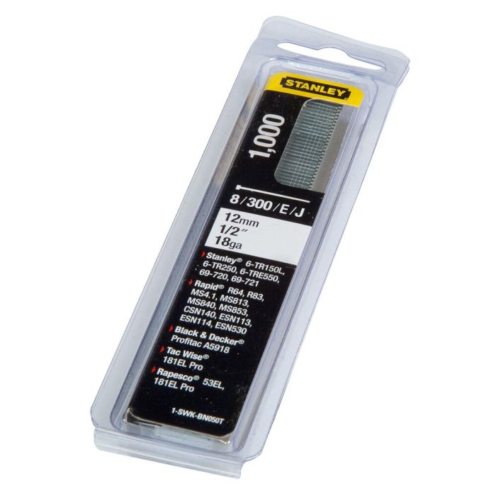 STANLEY - Pachet 1000 cuie 12mm tip E/J [1-SWK-BN050T]