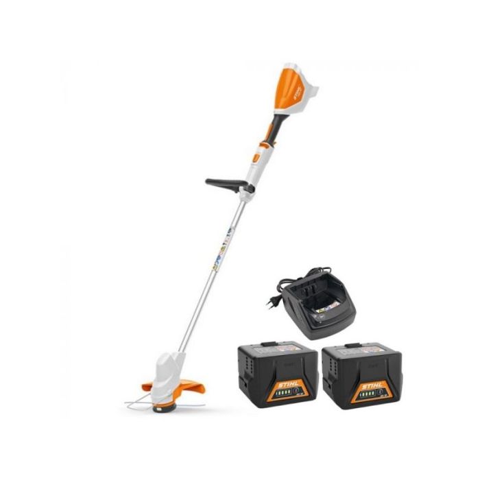 Stihl - Trimmer pentru gazon FSA 57, cu 2 acumulatori 36V, 1.4Ah, incarcator [45222000017]