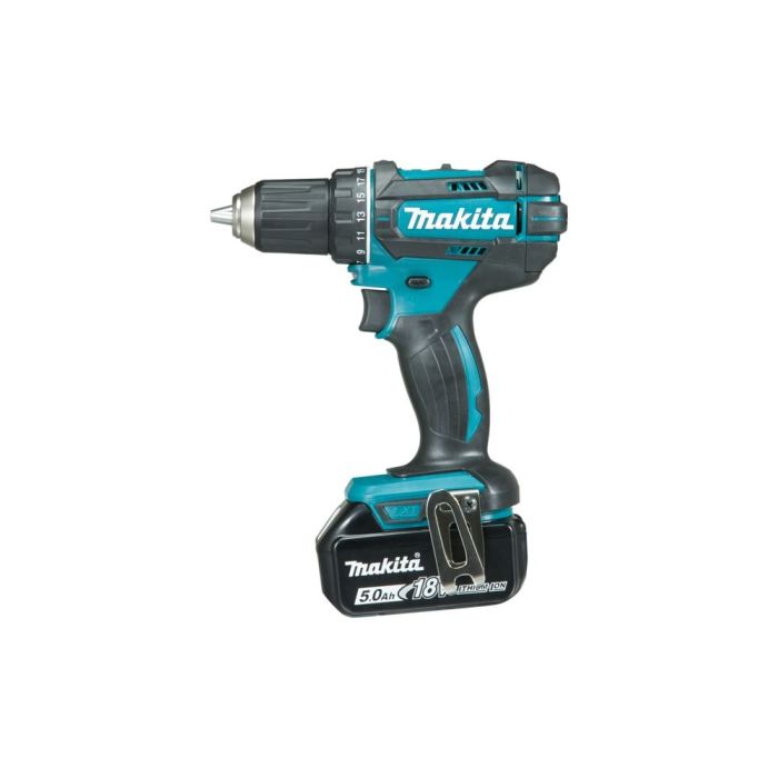 Makita - Masina de gaurit si insurubat 62Nm, cu 3 acumulatori Li-Ion LXT 18V, 3.0Ah, incarcator, valiza [DDF482RFE3]