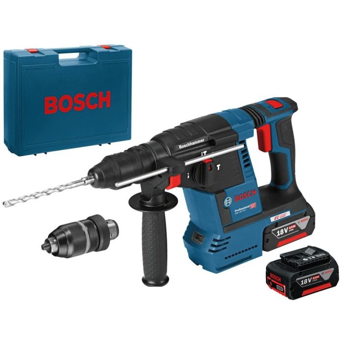 BOSCH - GBH 18V-26 F Ciocan rotopercutor SDS-Plus cu acumulator Li-Ion 18V 2x6.0Ah [0611910003]