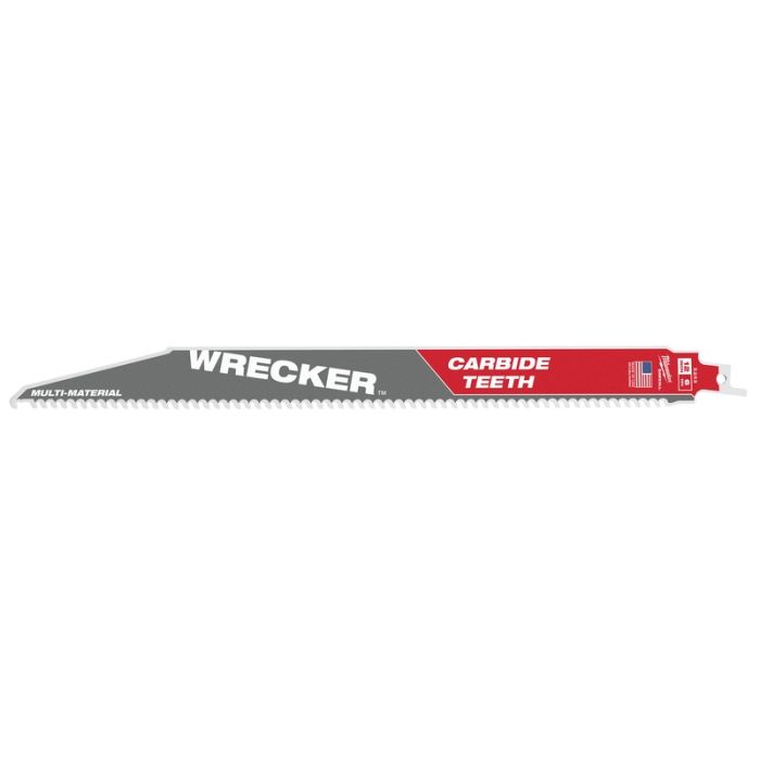 Milwaukee - Panza fierastrau sabie Heavy Duty Wrecker cu dinti din carbura 300 mm, 6 dinti per inch [48005243]