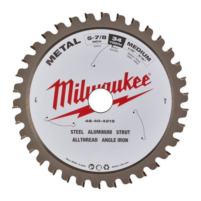 Milwaukee - Disc fierastrau circular 135x1.6x20mm, 30 dinti [48404070]