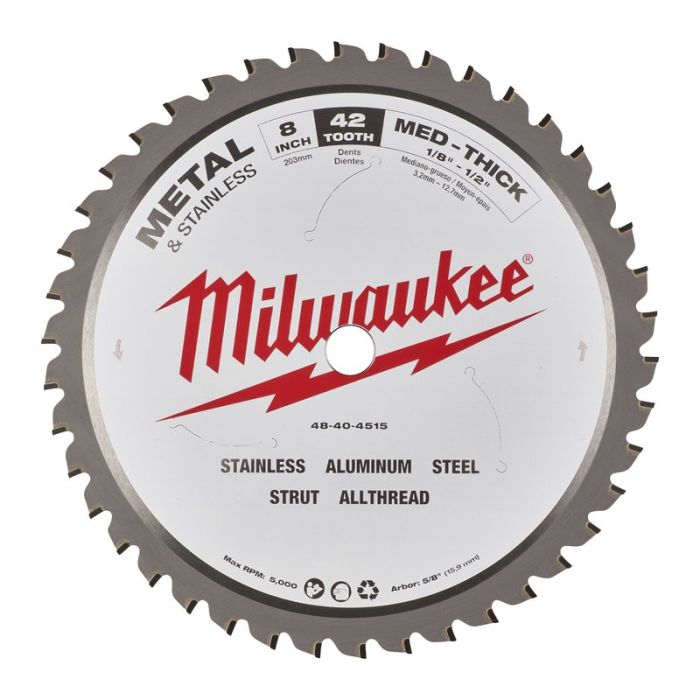 Milwaukee - Panza fierastrau circular pentru metal 203x5/8"x42mm [48404515]