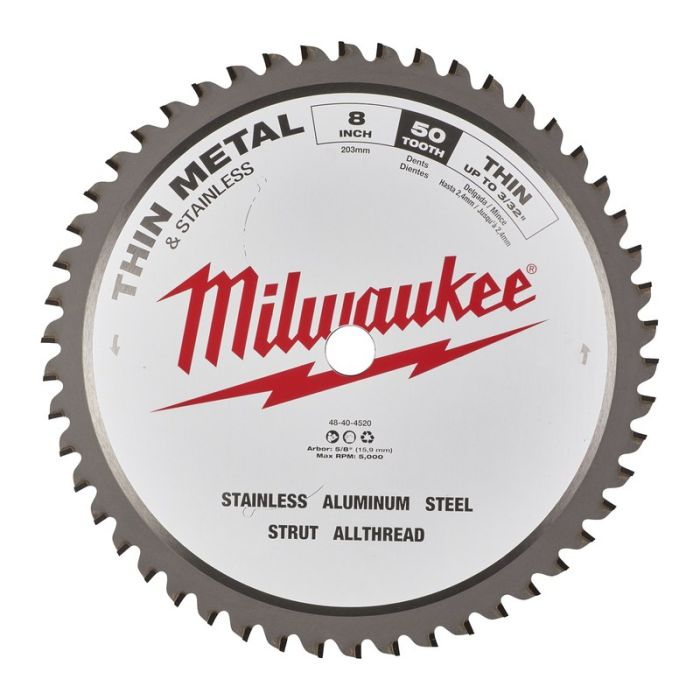 Milwaukee - Panza fierastrau circular pentru metal 203x5/8"x50mm [48404520]