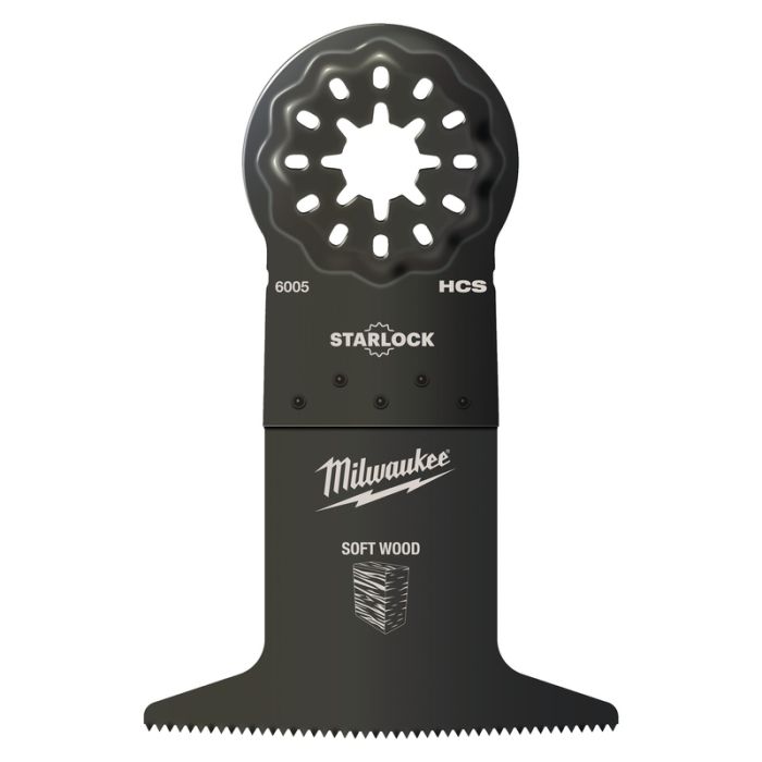 Milwaukee - Panza multifunctional, lemn, cu intrare directa, 65 mm [48906005]